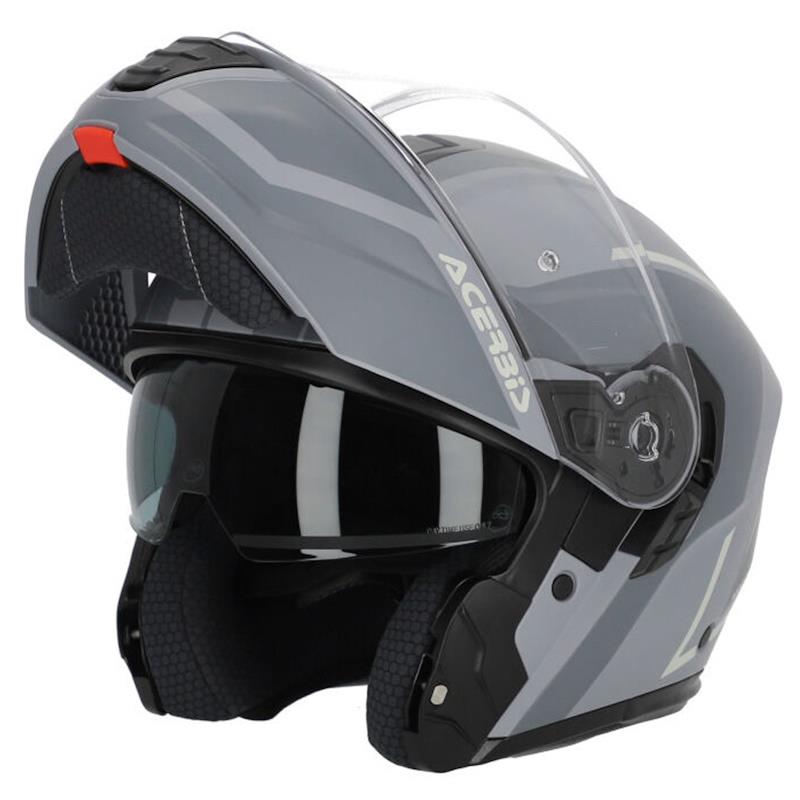 PREKLOPNA ČELADA ACERBIS TDC 22-06 - SIVA