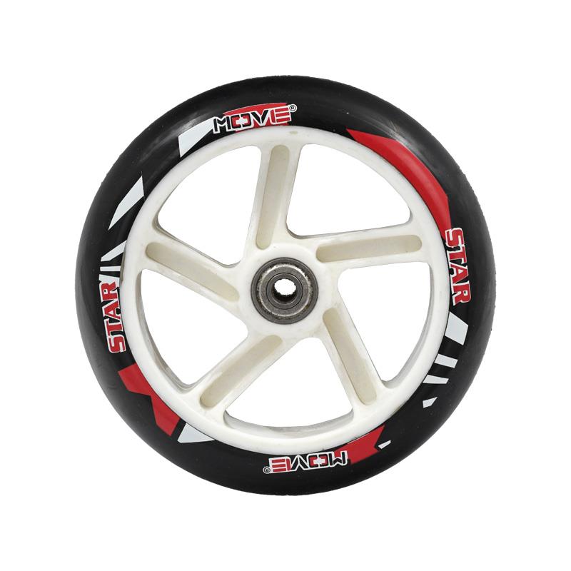 KOLO ZA SKIRO 145MM ČR/RD/BE Z LEŽAJEM