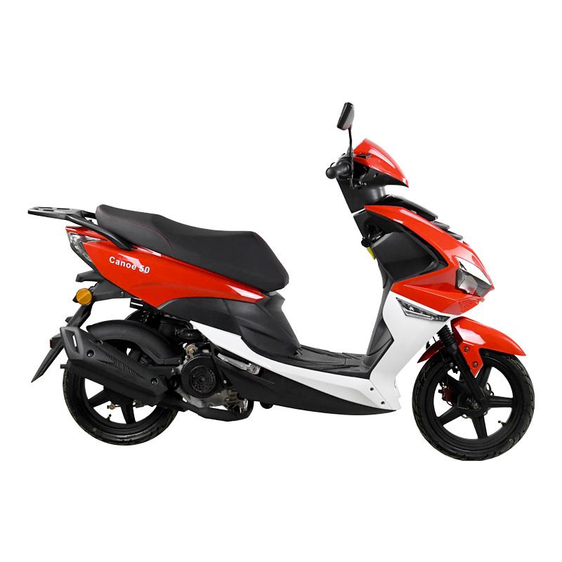 SKUTER ZNEN CANOE 50 25 km/h - RDEČE / BEL