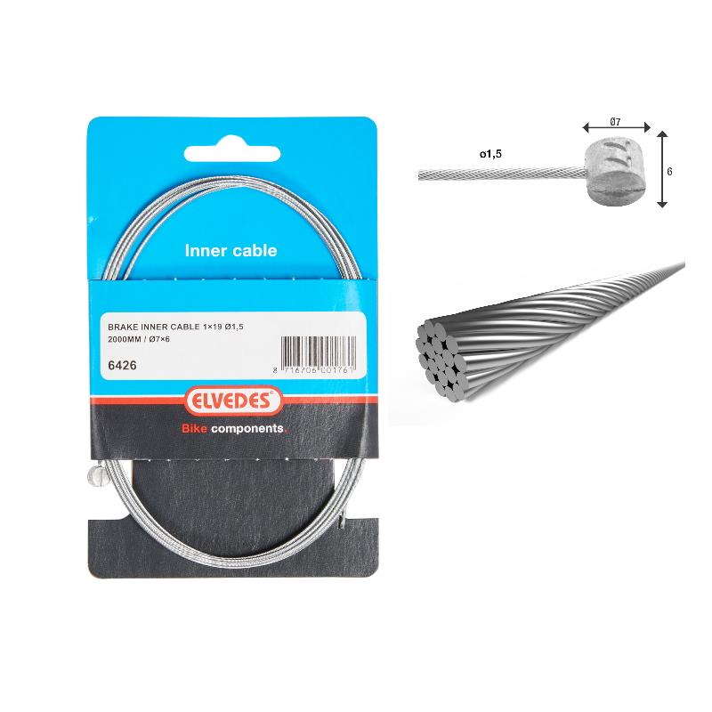 ŽICA ZADNJE ZAVORE ELVEDES 6426RVS