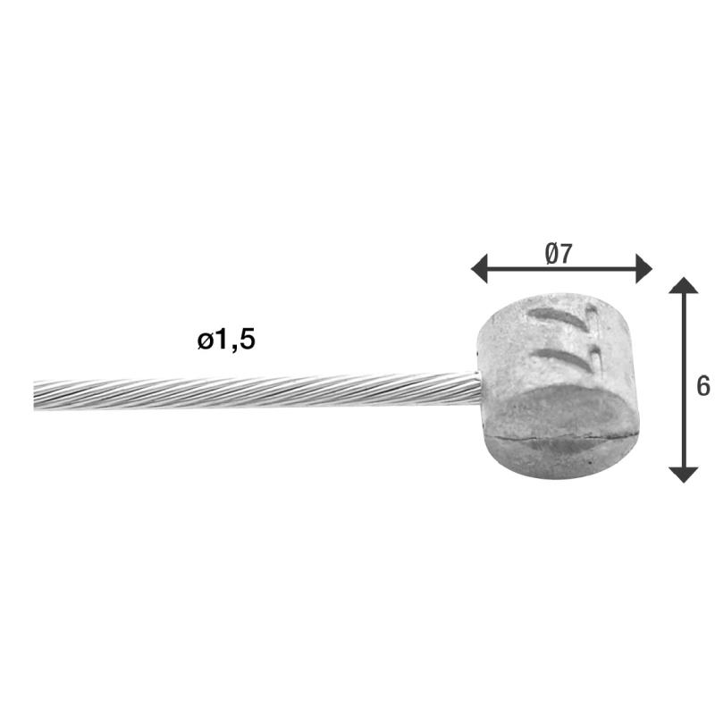 ŽICA ZADNJE ZAVORE ELVEDES 6426