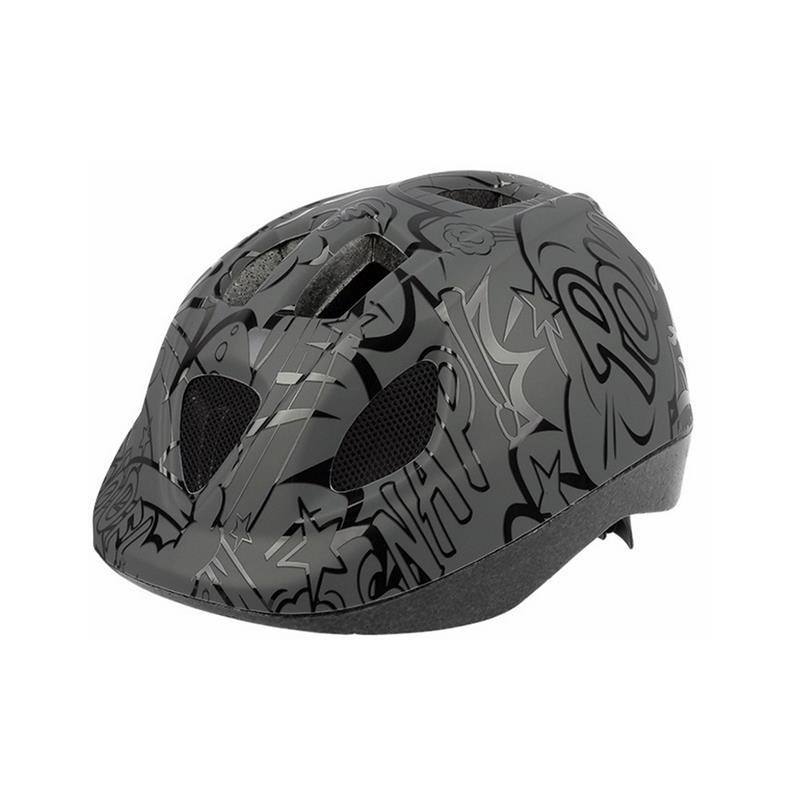 OTROŠKA ČELADA POLISPORT KID BALLOONS 46-53cm - ČRNA