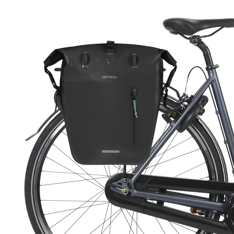 TORBA BASIL RIVO L MIK HOOKS – 25–31L - ČRNA