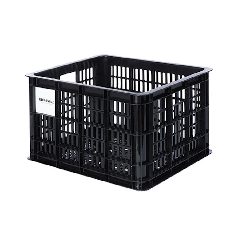 ZABOJ BASIL PVC CRATE 29,5 L - ČRN