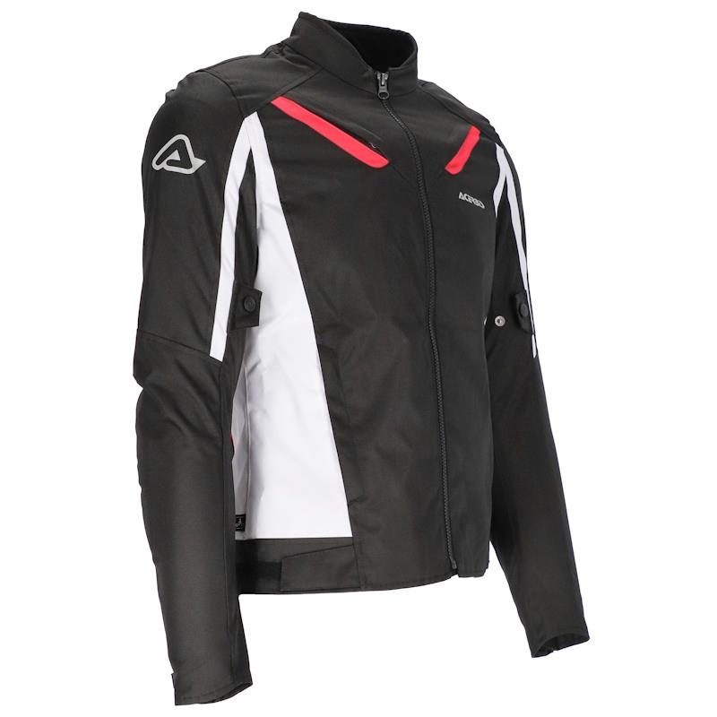 ŽENSKA MOTORISTIČNA JAKNA ACERBIS X-MAT - ČRNA