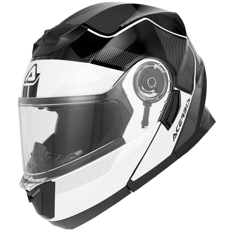 PREKLOPNA ČELADA ACERBIS SEREL 22-06 - ČRNA