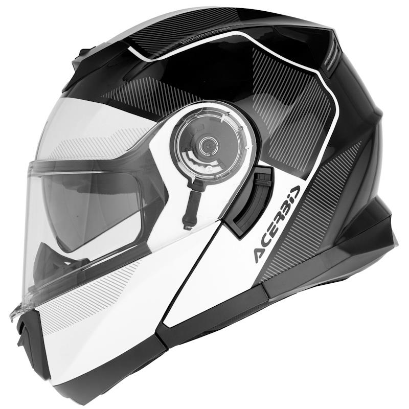 PREKLOPNA ČELADA ACERBIS SEREL 22-06 - ČRNA