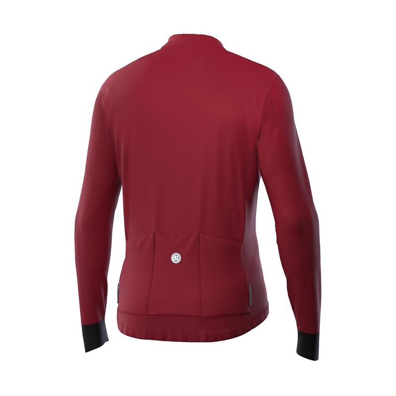 MAJICA Z DOLGIMI ROKAVI BICYCLE LINE NOMAD - RDEČA