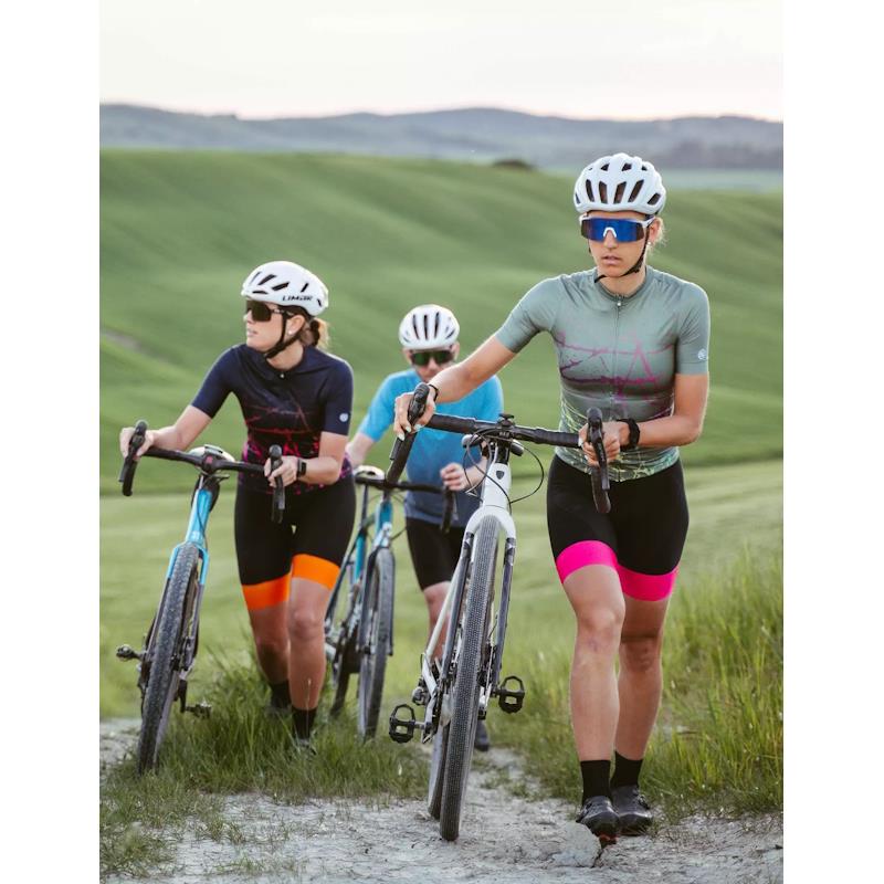 ŽENSKA KOLESARSKA MAJICA BICYCLE LINE ICONICA S4 - ZELENA