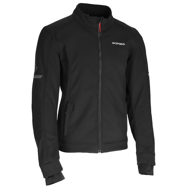 SOFTSHELL JAKNA ACERBIS X-TOWN - ČRNA