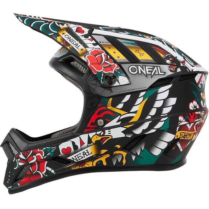 ČELADA ONEAL BACKFLIP INKED - VEČBARVNA