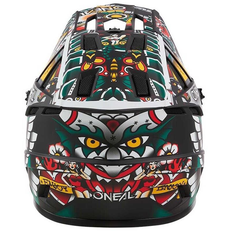 ČELADA ONEAL BACKFLIP INKED - VEČBARVNA