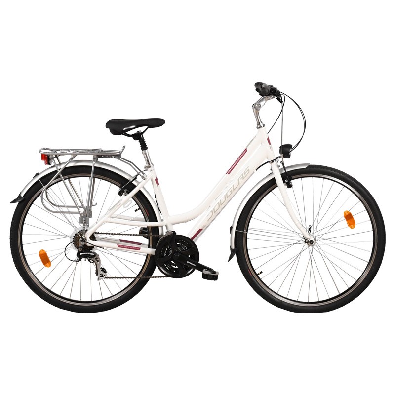 ŽENSKO MESTNO KOLO DOUGLAS VOYAGER COMFORT 28 - BELO