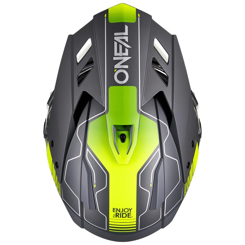 ČELADA ONEAL SIERRA RS ECHO - ČRNA / RUMENA