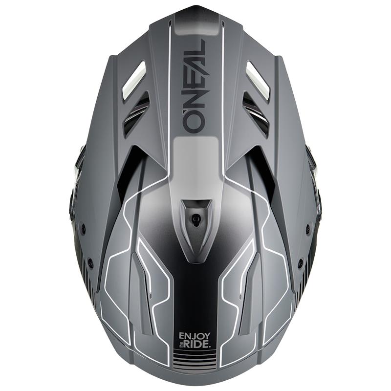 ČELADA ONEAL SIERRA RS ECHO - ČRNA / SIVA