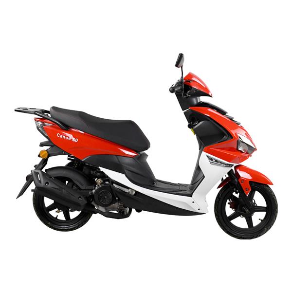 SKUTER ZNEN CANOE 50 25 km/h - RDEČE / BEL
