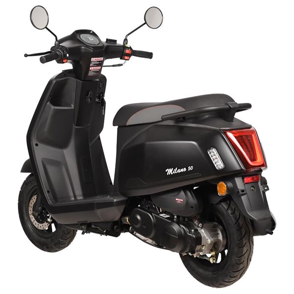 SKUTER ZNEN MILANO 45 km/h - ČRN