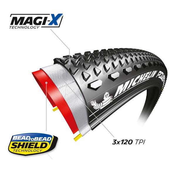 PLAŠČ MICHELIN POWER GRAVEL V2 700x40c - ZLOŽLJIV