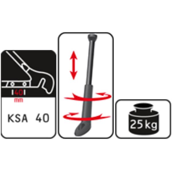 OPORA ZA E-KOLO NASTAVLJIVA KSA-40mm - 26-28