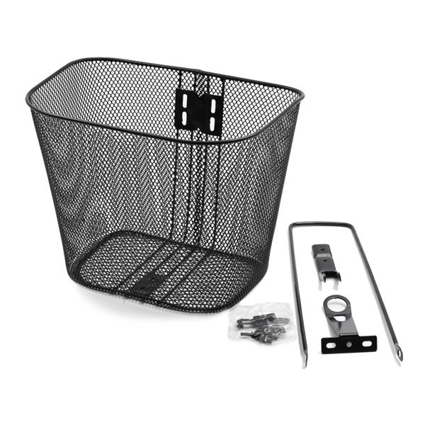 KOŠARA Z NOSILCEM 26 ČRNA - SPREDNJA