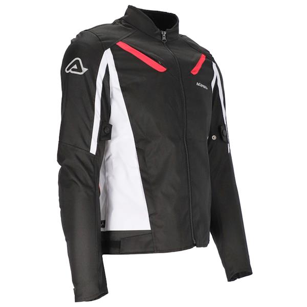 ŽENSKA MOTORISTIČNA JAKNA ACERBIS X-MAT - ČRNA