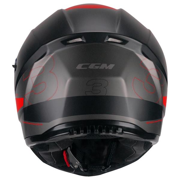 ČELADA CGM 333 ONYX - RDEČA