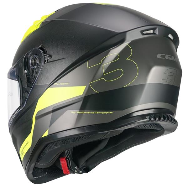 ČELADA CGM 333 ONYX - RUMENA