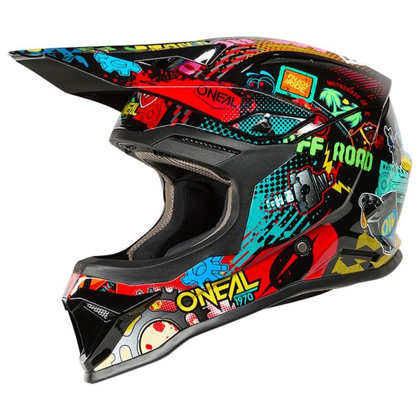 OTROŠKA ČELADA ONEAL 1SRS VIBRANT KID - MULTI