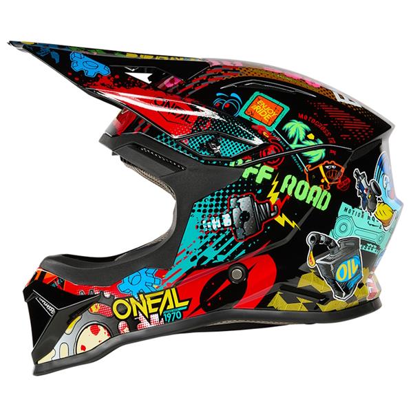 OTROŠKA ČELADA ONEAL 1SRS VIBRANT KID - MULTI