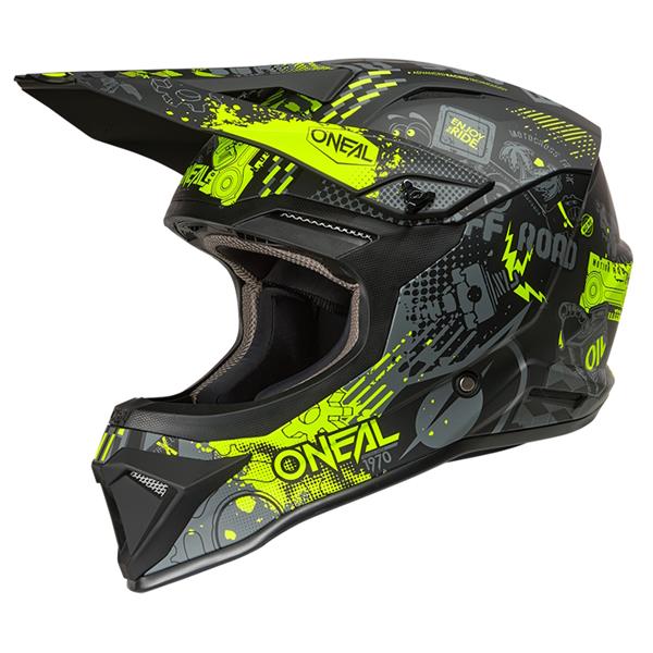 ČELADA ONEAL 1SRS VIBRANT - ČRNA / RUMENA