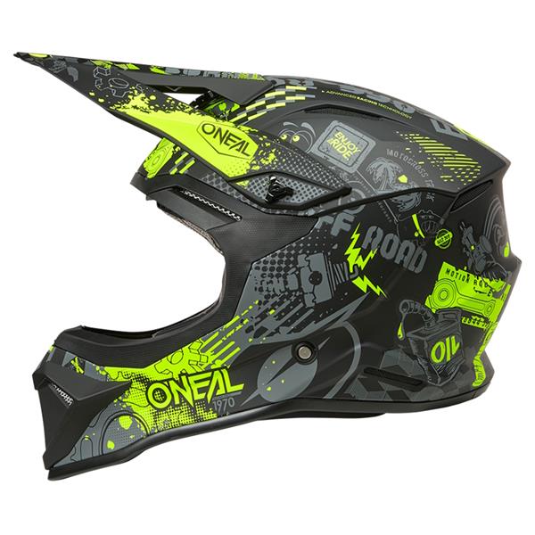 ČELADA ONEAL 1SRS VIBRANT - ČRNA / RUMENA