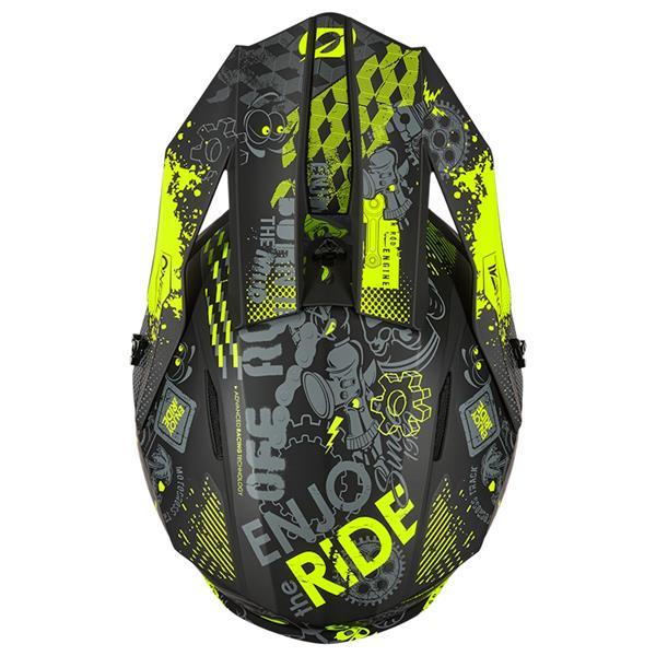 ČELADA ONEAL 1SRS VIBRANT - ČRNA / RUMENA