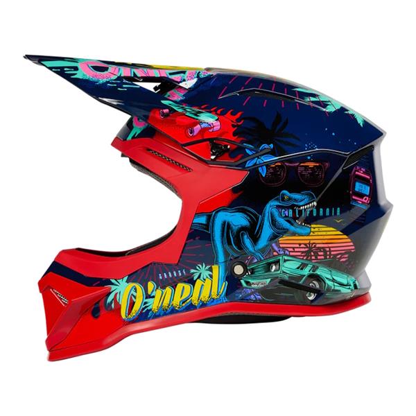 OTROŠKA ČELADA ONEAL 1SRS REX KID - VEČBARVNA