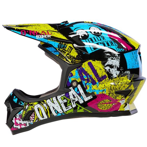 OTROŠKA ČELADA ONEAL SONUS KID RIOT - VEČBARVNA